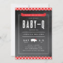 Search for red and white gingham invitations Couples shower