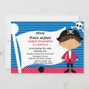 Search for pirate 5th birthday invitations Cute