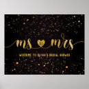 Search for glittering posters Bride