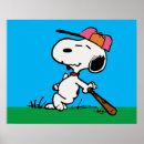Search for baseball ball posters Peanuts
