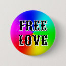 Search for free love buttons Rainbow