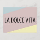Recherche de vita cartes postales La dolce vita