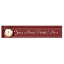 Search for clock name plates Business