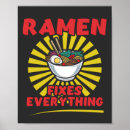 Recherche de nouilles posters Japonais