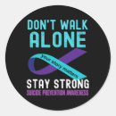 Search for prevention stickers Suicide prevention awareness