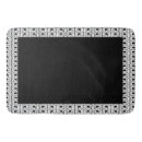 Search for art deco bath mats Black and white