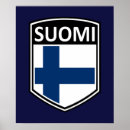 Recherche de drapeau de la finlande posters National