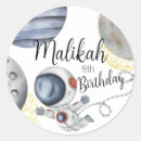 Search for watercolor space stickers Planets