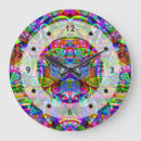 Recherche de couleurs néon horloges Géométrique