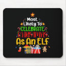 Search for buddy mousepads Santa claus