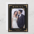 Search for great gatsby thank you cards Black
