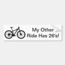 Search for mountain bike bumper stickers Sports