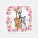 Recherche de zèbre rose serviettes Animaux