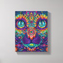 Search for psychedelic canvas prints Colourful