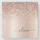 Recherche de scintillement dessous de verres Monogramme