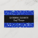 Search for royal blue business cards Girly
