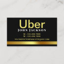 Search for ride share business cards Chauffeur