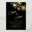Search for gilded wedding invitations Elegant