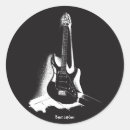 Search for black guitar stickers Music