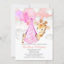 Recherche de giraffe baby girl shower invitations Girafe