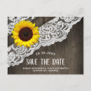 Search for lace save the dates Sunflower