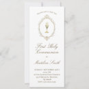 Search for elegant watercolor first communion invitations Girl