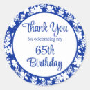 Search for modern floral pattern stickers Blue