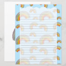 Search for kawaii stationery paper Rainbow