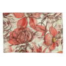 Search for red roses pillowcases Watercolor