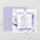 Search for square bridal shower invitations Calligraphy