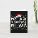 Search for work christmas cards Santa