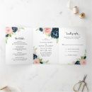 Search for navy blue and blush pink wedding invitations Modern