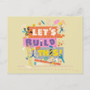 Search for cartoon building postcards Looney tunes builders