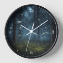 Recherche de lucioles horloges Nuit