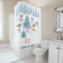 Search for forest scene shower curtains Watercolor