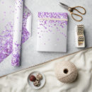 Search for purple and silver wrapping paper Glitter