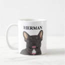 Search for black frenchie mugs Dog mom