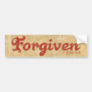 Search for forgiven bumper stickers Jesus