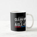 Search for clean up mugs Funny election