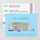 Search for retro camper invitations Glamping