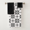 Search for black and white patterned towels bath towels Decorative