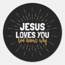 Search for jesus loves you stickers Religion