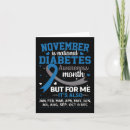 Search for diabetes awareness cards Blue