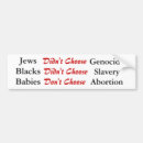 Search for pro life bumper stickers Jewish