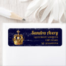 Search for baby prince return address labels Gold