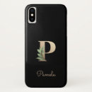 Search for gold letters iphone cases Letter p