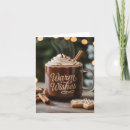 Search for hot chocolate cards Whipped cream