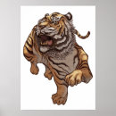 Search for japanese tiger posters Illustration