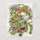 Recherche de tatouage dragon cartes postales Oriental