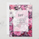 Search for shades of pink wedding invitations Floral